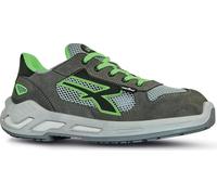 U-POWER SPECTRE, chaussures de sécurité, baskets unisexes légères antiperforation, semelle en basalte, insert Infinergy, avec embouts en aluminium - Grey Green 44