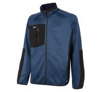 U-Power Sweat de Travail avec Zip Hull Deep Blue Taille L