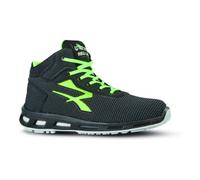 UPower Bottes de sécurité RedLion HARD Taille 43 noir / vert - RL1035643
