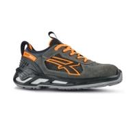 U-POWER U.POWER Sicherheitsschuh Ryder Gr.44 gris/orange S1P SRC ESD EN20345 cuir Quantité:1