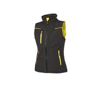 U-Power UNIVERSE LADY Gilet de travail femme - Black Carbon