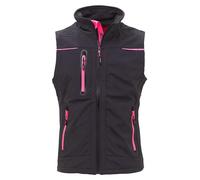 U-Power - Gilet de travail sans manches pour femmes gris violet UNIVERSE LADY