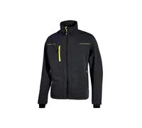 U-Power Veste de travail PLUTON - Black Carbon