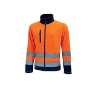 U-Power Veste polaire BOING - Orange Fluo
