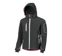 U-POWER Veste Softsclair Metropolis taille L noir/charbon 96 % PES / 4 % EL Quantité:1