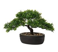 U/S Bonsaï Artificiel pour la Ferme, la Cuisine, la Salle de Bain, Le Bureau, Petite Verdure Artificielle pour la décoration de la Maison, Plantes en Pot (bonsaï #04)