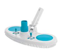 U.S. Pool Supply Tête d'aspiration lestée de 33 cm avec Poils en Nylon, raccord de Tuyau pivotant, poignée à Clip EZ - Connectez Un Tuyau de 3,8 cm ou 3,8 cm - Élimine Les débris, nettoie Les sols