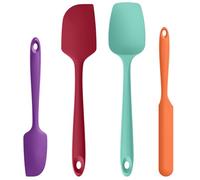 U-Taste 4 Pcs Cuisine Spatule Maryse Silicone, Résistant à 315℃ Multicolore