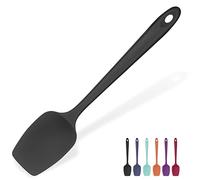 U-Taste Cuisine Spatule Silicone, Résistant à 315℃, 29cm, Noir | Maryse Cuillère professionnelle en Caoutchouc sans Soudure Flexible, Ustensile de Cuisson pour Mélanger Remuer Racler