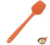 U-Taste Grande Cuisine Spatule Silicone, Résistant à 315℃, 36cm, Orange | Maryse Cuillère professionnelle en Caoutchouc sans Soudure Flexible, Ustensile de Cuisson pour Mélanger Remuer Racler