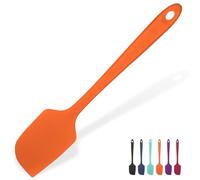 U-Taste Grande Spatule Maryse Silicone, Résistant à 315℃, 29cm, Orange | Cuillère professionnelle en Caoutchouc sans Soudure Flexible, Ustensile de Cuisson pour Mélanger Remuer Racler