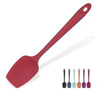 U-Taste Spatule à Cuillère en Silicone: 315℃ Résistante à la Chaleur Maryse en Caoutchouc sans Soudure Flexible, Cuisson Ustensile de Cuisine pour Mélanger Remuer Racler (29cm, rouge)