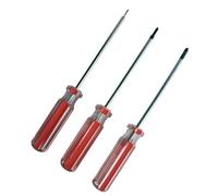 Uacen Tri-Wing Lot de 3 tournevis d'accordage fin en Y avec points magnétiques et pointes Y000 (1,5 mm) Y00 (2 mm) Y0 (3 mm)
