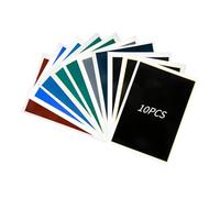 Uadme 10PCS Papier de Marquage pour Gravure Laser sur Verre 27x39cm | Papier de Couleur Sculpté en Pierre Céramique, pour Non Métallique, Acrylique