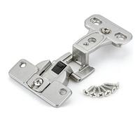 Uadme 270 Degrés Charnière Porte Placard en Alliage Zinc | 35mm Charniere Invisible Superposition Complète, pour Armoire Meuble de Cuisine
