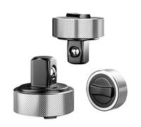 Uadme 3 Pcs Mini liquet Réversible en Acier 1/4'' 3/8'' 1/2'' | Cliquet de Paume, Ensemble de Clés à Cliquet à Doigt pour Espaces Restreints