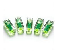 Uadme 5 Pièces Mini Niveau a Bulle de Précision Carré 15×15×40mm | Petit Colonne de Bulles, Small Spirit Level, Caméra de Mesure pour Trépied Universel