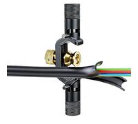 Uadme Couteau à Dénuder Blindé 8-30mm, Pince a Denuder Electricien, Denudeur de Cable Electrique FTTH pour Coupe Ronde et Longitudinale (Tête Double)