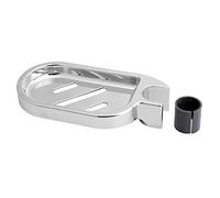 Uadme Porte-Savon de Salle de Bain à Clipser, Porte-Savon de Douche en ABS, Porte-Savon de Douche à Clipser, Gadget de Salle de Bain réglable pour Tube/Tuyau/Tige/Poteau de 25 mm