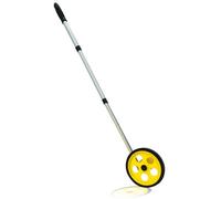 Uadme Roue de Mesure de Distance Numérique 9999.9m, avec Poignée Télescopique 45-102cm, Odometre a Roue pour Arpentage, Construction