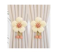 UALXPAO Porte-Rideaux à Fleurs, Embrasse de Rideau Chambre | Boucle de décoration de pièce for Barra Cortinas Dormitorios Embrasse Rideau(A1 1PC)