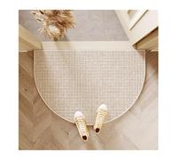 UALXPAO Tapis de Porte Demi-Rond Tapis de Porte d'entrée Semi-Circulaire, antidérapant, résistant à la saleté, Tapis Pied, Cuisine, décoration Maison pour Chambre ou véranda(Color4,40x60cm 16x24inch)