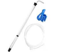 Uanqfegy Pompe à Siphon Automatique-Siphon de Brassage à Domicile de 14 Pouces avec Tube et Pince, Kit Fabrication vin Transparent pour Petit lot bière Kombucha