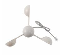 Uanratg WH-SP-WS01 Anémomètre Instrument de mesure de vitesse du vent Capteur de vitesse du vent Instrument Météorologique Accessoires pour Anémomètre