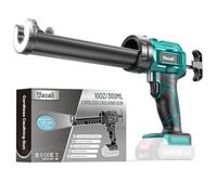 Uaoaii Pistolet Silicone Electrique Compatible avec Makita 18V-Batterie, Pistolet Cartouche Electrique de 10oz/300ml, Réglage à 4 Vitesses pour le Remplissage et le Scellement (Exclure la Batterie)