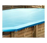 Ubbink Bâche d'hivernage Linéa UrbanPool pour piscine bois 4,50 x 2,50 m