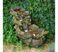 Ubbink Fontaine Cascade Aspen - Mini Cascade - Éclairage de Jardin