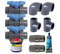 UBBINK Kit Bi-pass pour pompe a chaleur de piscine