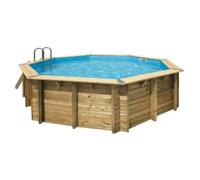 Ubbink OCEA 510 Piscine hors sol Rond Bois