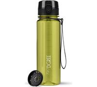 uberBottle crystalClear Trinkflasche mit Sieb 500ml / Olive Green/ 720DGREE