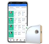 Ubibot WS1 Moniteur d'humidité et de température wifi, thermomètre et hygromètre sans fil, température du réfrigérateur, Android/iOS App Disponible en Français (WiFi 2.4GHz uniquement, IFTTT)