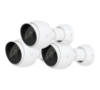 Caméra de Sécurité Ubiquiti UniFi G5 Bullet 2K PoE Blanche Extérieur et Intérieur (Pack-3)
