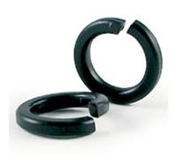UCAFIX Rondelle Grower DIN 127-B Noire Métrique M-10 (Lot de 100)
