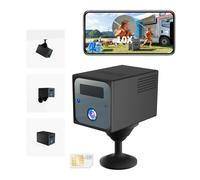 UCOCARE 4G LTE Camera de Surveillance sans Internet, 4MP Camera Carte SIM