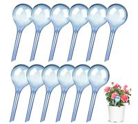 Udbrud 12 Pièces Boules D'Irrigation pour Plant, Globes d'Arrosage 13 x 5 cm, Arrosage Automatique Plante Interieur, Boule en Verre d'irrigation Distributeur Eau Plante pour Fleurs Jardin en Pot