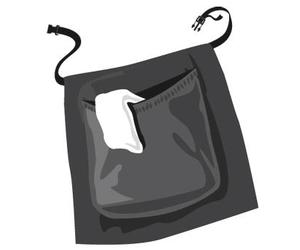 UDDER TECH Tablier en papier pour mamelles Demi-tablier