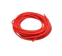 UDHSNJZG Tuyau Silicone Tuyaux en Caoutchouc Latex 1.6 2 3 4 5 7 9 10 12 14 17mm, élastique à Haute résilience, Souple(Red,1 Meter,ID 5mm x 7mm OD)
