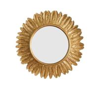 UDSKNV[KSL Miroirs Décoratifs Gothiques Rétro Princesse Nordique Miroirs Décoratifs Ronds en Macramé Artisanat Cosmétique Décoration
