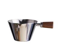UDSKNV[KSL Tasse à Mesurer en Acier Inoxydable de 90 Ml, Tasses à, Pichet à Café et à Lait, Tasse à, Mesure de Cuisine, Argent
