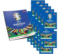 UEFA EURO 2024 Allemagne - Sammelsticker - 1 Album + 50 Tüten