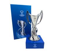 UEFA Women’s Champions League Trophée Réplique 150 mm sur Socle en Acrylique, Miniature de Coupe, Design Détaillé, Figurine de Collection Article de Fan de Football Féminin, Cadeau pour Hommes