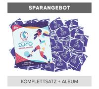 UEFA Women's EURO 2025 Suisse - Autocollants à collectionner - Série complète + album