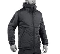 UF Pro - Delta Compac Jacket - Veste tactique d'hiver - Coupe-vent, imperméable, de petite taille, Noir , S