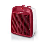 Ufesa Persei Chauffage Soufflant Compact, 3 Réglages de chaleur, 2000W, 2 Niveaux de Puissance, Fonction Ventilation, Thermostat réglabe, Rouge