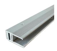 ufitec® TPL Profi profil de finition pour parquets et sols stratifiés - Largeur de couverture: 21 mm - en deux pièces, vissable et adapté pour des hauteurs de revêtement de 7-16 mm