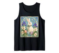 Œufs de Lapin de Pâques élégants Art Nouveau Débardeur